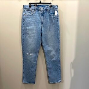 1471 GAP NWT Sky High Straight 33 | 16T  Slightly Distressed